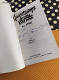 Vintage 1995 1'st Scholastic Printing Goosebumps Collector's Caps Book R.L. Stine Softcover
