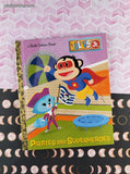 2015 Little Golden Book: Paul Frank's Julius Jr. Pirates and Superheroes Hardcover