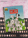 Vintage 1996 Little Golden Book: Walt Disney's 101 Dalmatians Hardcover