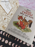 Vintage 1994 Little Golden Book: Walt Disney's The Fox and the Hound Hide and Seek Hardcover