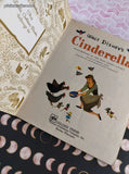 Vintage 1973 Little Golden Book: Walt Disney's Cinderella Hardcover