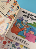 Vintage 1972 Durabook Huckleberry Hound and the Dream Pirates