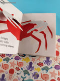 Vintage 1987 Who Sees You? At the Ocean Miniature Pop-Up Book Hardcover
