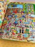 Vintage 1993 1st Printing Look & Find Walt Disney's Mickey and Friends Time Twisters Oversized Hardcover