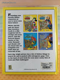 Vintage 1993 1st Printing Look & Find Walt Disney's Mickey and Friends Time Twisters Oversized Hardcover