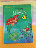 Vintage 1992 Walt Disney Presents The Little Mermaid Big Golden Book Hardcover