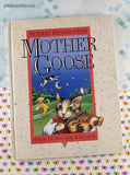 Vintage 1992 Nursery Rhymes From Mother Goose Told in Signed English Hardcover Picture Book, Like New