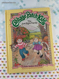 Vintage 1984 Cabbage Patch Kids The Just-Right Family Hardcover Picture Book