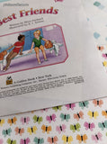 Vintage 1996/1997 Dear Barbie Best Friends / Who's the Boss? Golden Book Softcovers Set/2