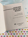 Vintage 1982 A Rookie Reader: Please, Wind? by Carol Greene Hardcover, Like New