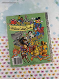Vintage 1982 Little Golden Book: Walt Disney's Mickey Mouse and the Mouseketeers Ghost Town Adventure Hardcover