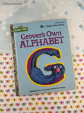 Vintage 1978 Little Golden Book: Grover's Own Alphabet Hardcover