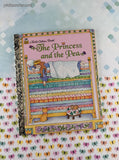 Vintage 1997 Little Golden Book: The Princess and the Pea Hardcover