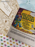 Vintage 1979 Little Golden Book: Sesame Street Little Theater The Four Seasons Hardcover