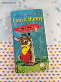 Vintage 1991 Richard Scarry's I Am a Bunny Board Book Hardcover