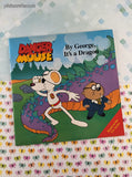 Vintage 1986 1st Printing Danger Mouse: By George, It's a Dragon Softcover