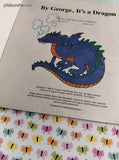 Vintage 1986 1st Printing Danger Mouse: By George, It's a Dragon Softcover