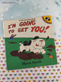 Vintage 1991 1st Printing I'm Going to Get You! by Mavis Smith Lift-the-Flap Picture Puffins Softcover