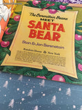 Vintage 1984 The Berenstain Bears Meet Santa Bear Softcover