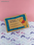 Vintage Rubber Stampede Winnie the Pooh B is for Book A12305F Wooden Block/Rubber Stamp