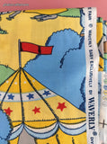 Vintage Waverly Baby "State Fair" Fabric Remnant, 1-3/4 yd x 45" W
