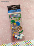 Recollections Football Bring It On!! 3-Dimensional Sticker Pack, New/Sealed