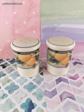 Vintage Mikasa "Garden Harvest" Salt / Pepper Shaker Set, Nice & Clean