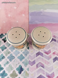 Vintage Mikasa "Garden Harvest" Salt / Pepper Shaker Set, Nice & Clean