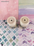 Vintage Mikasa "Garden Harvest" Salt / Pepper Shaker Set, Nice & Clean