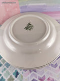 RARE Vintage IKEA 15914 Italy Blue Flowers Set/3 Dinner Plates 10.25"