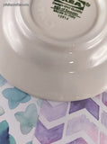 RARE Vintage IKEA 15914 Italy Blue Flowers Set/3 Tea Cups w/Saucers, Like New