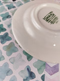 RARE Vintage IKEA 15914 Italy Blue Flowers Single Saucer, Like New
