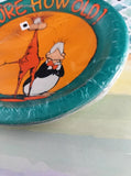 Vintage 1992 Opus & Bill American Greetings 9" Party Plates Pack/8, NEW Sealed, Unopened NOS