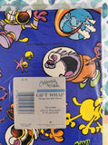 Vintage Celebrations by Gibson Greetings Grimmy in Space Gift Wrap NEW & Sealed