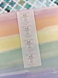 Vintage Mrs. Grossman's Disney Favorites Daisy Duck Full Sticker Sheet, Unused