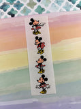 Vintage Mrs. Grossman's Disney Favorites Minnie Mouse Full Sticker Sheet, Unused