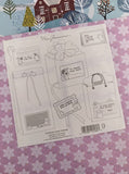 Vintage 2001 Mrs. Grossman's Christmas Gift Labels Fun Animals Full Sticker Sheet, NEW