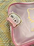 2023 Sanrio Hello Kitty x Creme Beauty Travel Case NWT