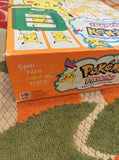 Vintage 1999 Pokemon Pikachu Match 'Em Catch 'Em Game Milton Bradley Complete (w/o Instructions) in Box