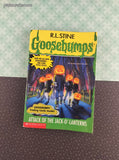 Vintage 1996 1st Scholastic Printing R.L. Stine Goosebumps #48, Attack of the Jack-o'-Lanterns Softcover