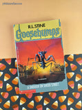 Vintage 1995 1st Scholastic Printing R.L. Stine Goosebumps #35, A Shocker on Shock Street Softcover