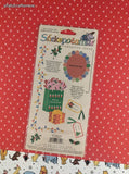 Vintage Stickopotamus Christmas Presents Gifts SHINY Sticker Pack, New/Sealed