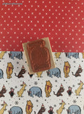 Vintage 1992 Stampin' Up Do Not Open Until Christmas! Wooden Block/Rubber Stamp