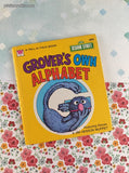 Vintage 1978 Whitman Tell-A-Tale Books, Grover's Own Alphabet, Hardcover