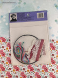 Vintage Designs for the Needle Trim 'n Wire Birth Announcement Counted Cross Stitch Kit NEW