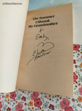 Vintage 1992 The Summer I Shrank My Grandmother by Elvira Woodruff Softcover *Signed*