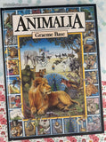 Vintage 1987 Hardcover Animalia by Graeme Base Oversized Illustrated Hardcover