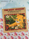 Vintage 1989 1st Bantam Printing The Baby Leopard: An African Folktale Softcover
