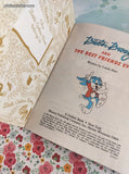 Vintage 1992 Little Golden Book: Tiny Toon Adventures Buster Bunny and the Best Friends Ever Hardcover