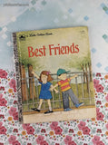 Vintage 1983 Little Golden Book: Best Friends Hardcover